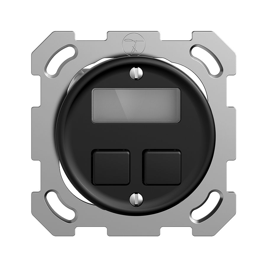 UP-Raumthermostat KNX STANDARDdue 2×mit LED RGB, schwarz
