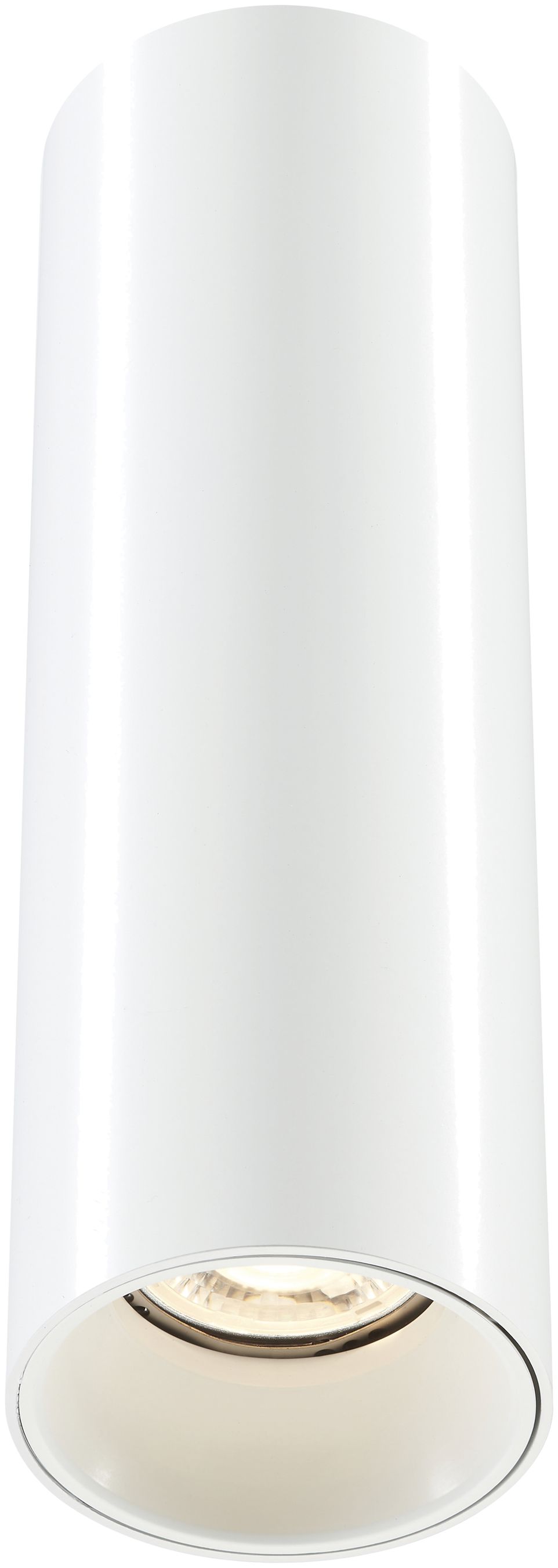 Plafonnier LED TubiXx 14W, 940, 1327lm, Ø80×250mm, blanc/blanc