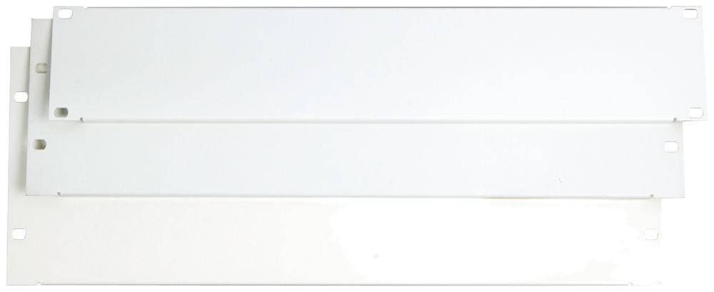 Blindplatte swissline 19" 2HE weiss