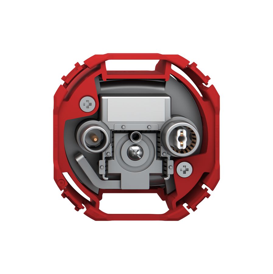 Antennendose TV-R Feller SNAPFIX® Durchgangsdose 4dB