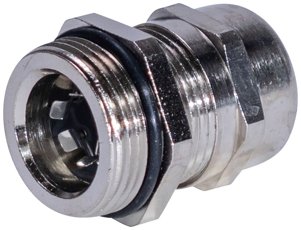 Pressacavo PLICA-FIT EMV, M40 per cavo Ø18…25mm 9mm ottone nichelato IP68