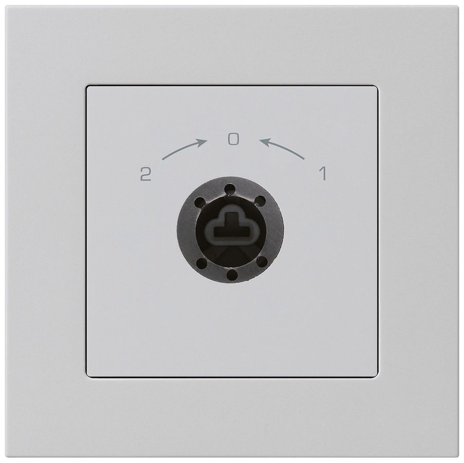 Contact pivotant ENC 1->0<-2 gris clair kallysto.pro pour serrure sans cyl.