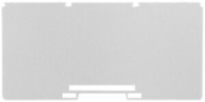 Abschluss-/Zwischenplatte Weidmüller WTW WF10/WF12 2300 155.8×76.45mm grau