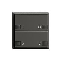 Frontset ON-OFF Motor 2K/2T ZEP EDIZIOdue schwarz