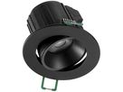 LED-Downlight Sylvania START 9W 720lm 3000K IP44 MB DIM schwarz