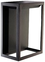 Applique LED SG Fagernes 9W 270lm 2700K IP44 VAR 160×100×224mm noir