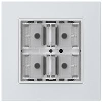UP-Taster KNX KPR f.4×Tasten 4×Betätigungspunkte LED weiss