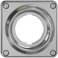 Partie supérieure ELEMENT SNAPFIX® sans clapet pour prise PEHA SCHUKO alu