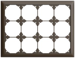 UP-Kopfzeile EDIZIOdue SNAPFIX® 3×4 horizontal 268×208mm umbra