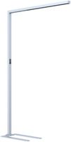 LED-Stehleuchte DOTLUX STYLEbutler 80W 10200lm 4000K silber