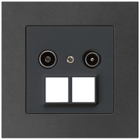 Prise d'antenne ENC R/TV HMS kallysto.pro 14dB noir