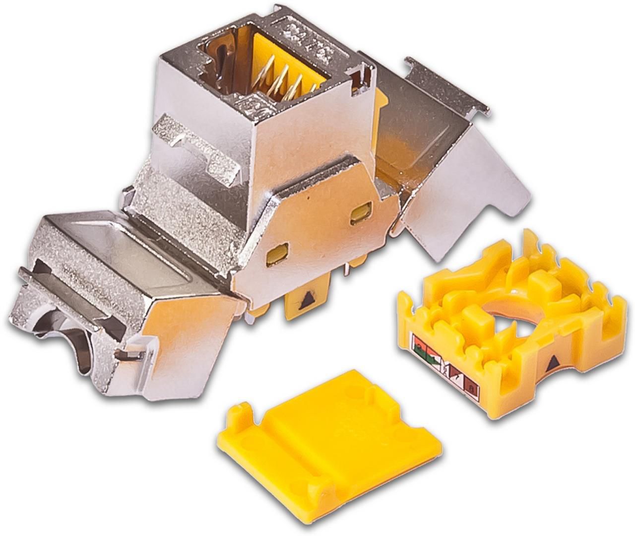 Wirewin Keystone Modul, C6A STP EA (ISO/IEC), 10 Gbps, geschirmt