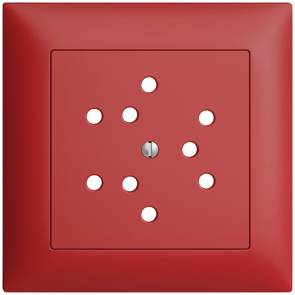 Kit frontale EDIZIOdue berry 88×88mm 3×T12