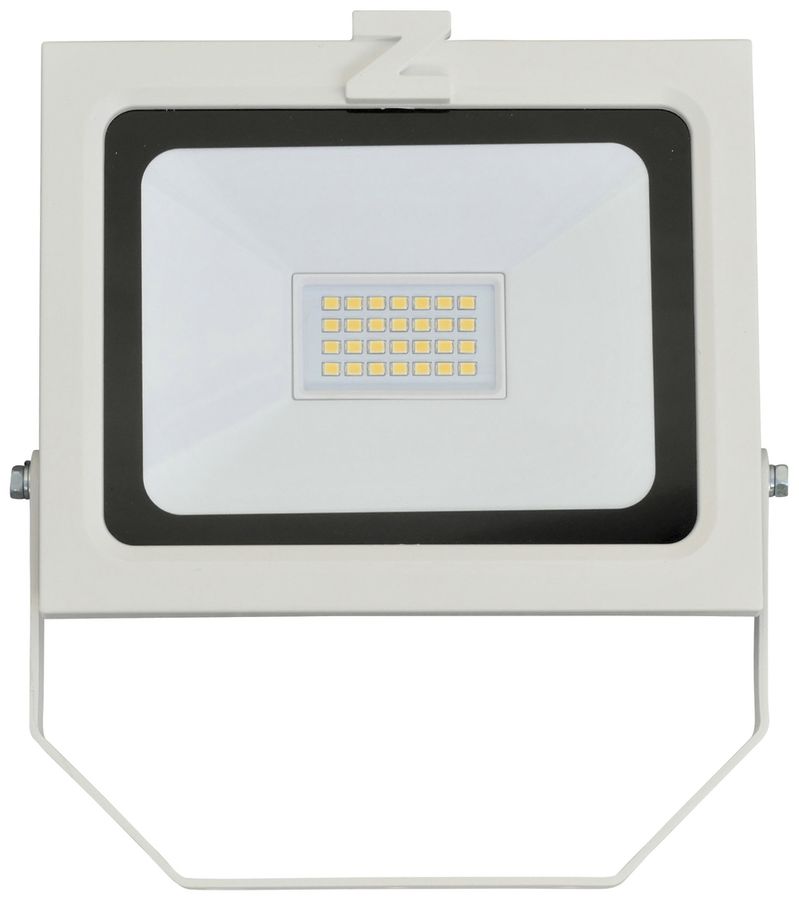 Projecteur LED Z-Licht ZL 20W 2000lm 4000K IK08 IP54 blanc