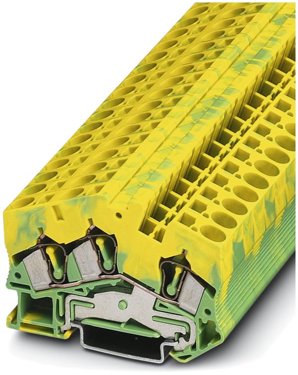 Morsetto di passaggio 0.2…10mm² verde/giallo STS 6-TWIN-PE