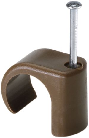 Bride à clou 1 vis M16 brun