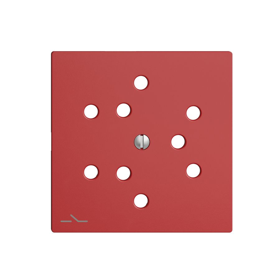 Placca frontale 3×T12,S EDIZIOdue berry con shutter