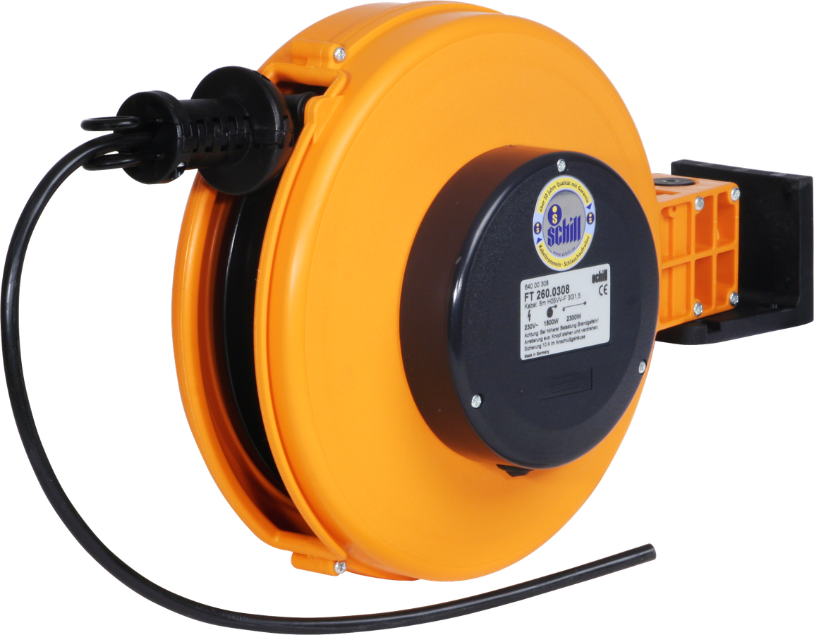 Kabelaufroller automatik 8m 3×1.5mm², FT 260.0308