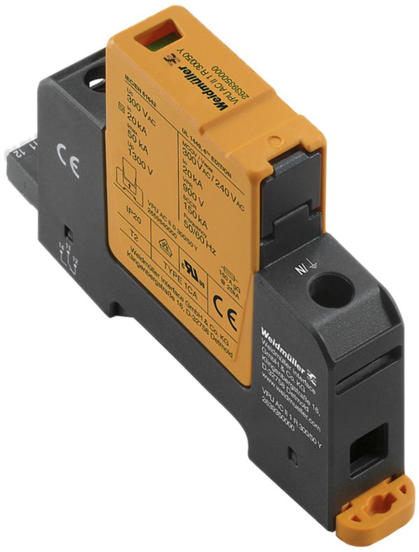 Überspannungsableiter Weidmüller VPU AC II 1 R 300/50 Y