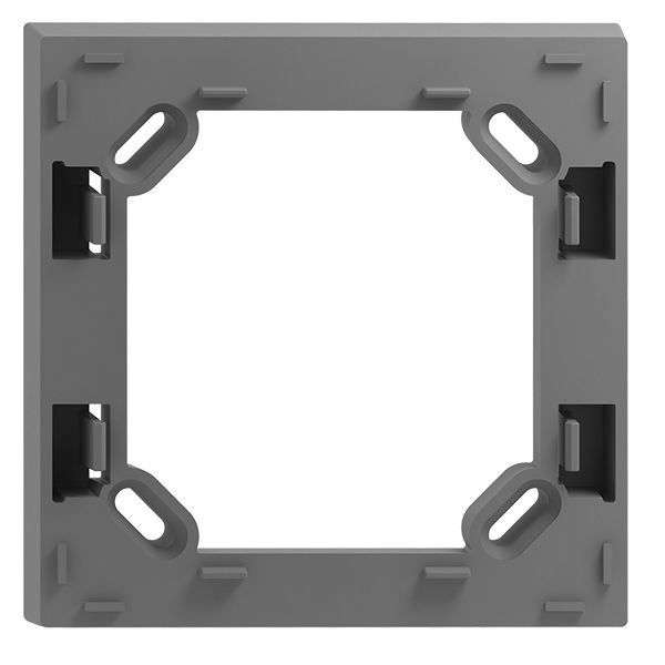 Cadre intermédiaire ENC 90×90×15mm, p.cadre de recouvrement Edue 88×88mm grf
