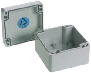 Scatola AP PC 160×80×85mm grigio chiaro IP65 Lithos