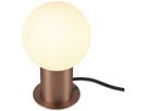 Tischleuchte SLV VARYT E14 1×6W Schalter Ø90×90mm Kupfer