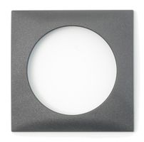 UP-Abdeckrahmen MH 1-fach anthrazit