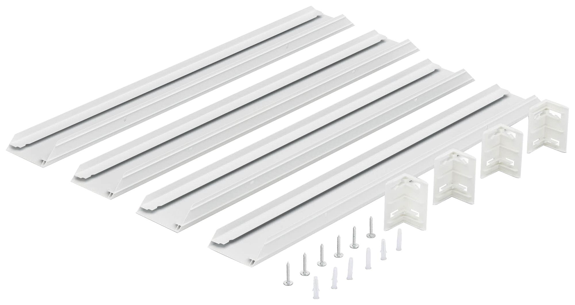 Anbaurahmen Philips RC133Z Aluminium 640.5×640.5×76.5mm weiss