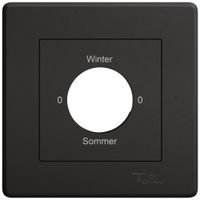 UP-Montageset EDIZIO.liv SNAPFIX® f.Drehschalter m.Schloss 0-Winter-0-Sommer sz