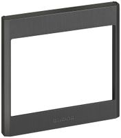 Abdeckrahmen LINEA 5000 1×1 vertikal 139×137mm nickel