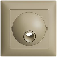 UP-Frontset EDIZIOdue sand 88×88mm für Anschlussdose