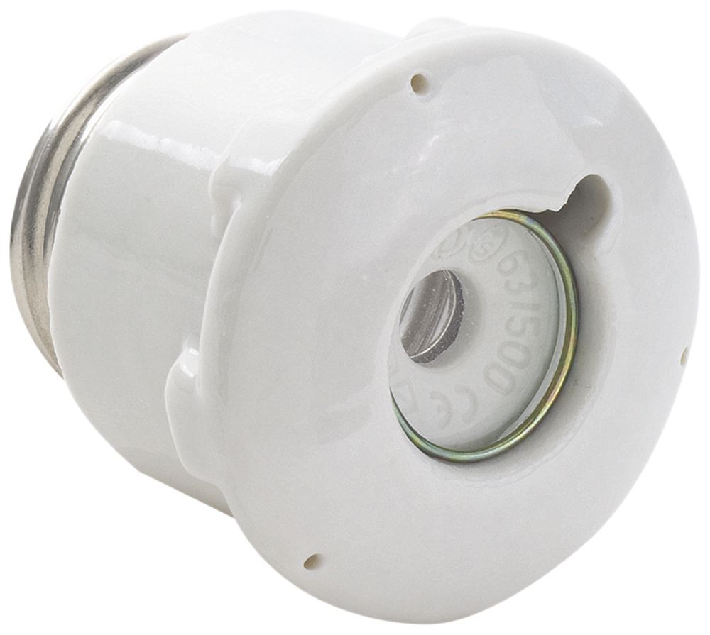 Testa per fusibile DI 15A piombabile con foro di controllo bianco