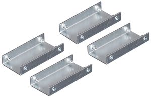 Anreihverbinder ROLINE 96×15×45mm Zink 4Stk