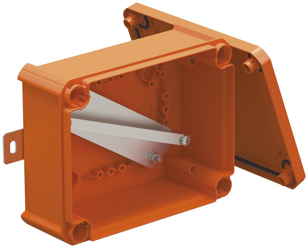 Boîte de dérivation Bettermann E30-E90 non équipée 190×150×77mm or