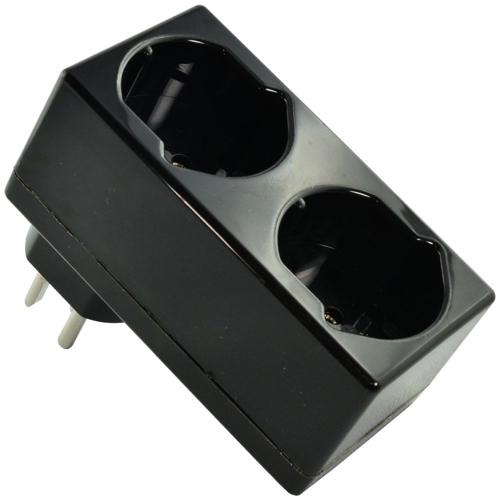 Fiche multiple Warob 2×T15 noir