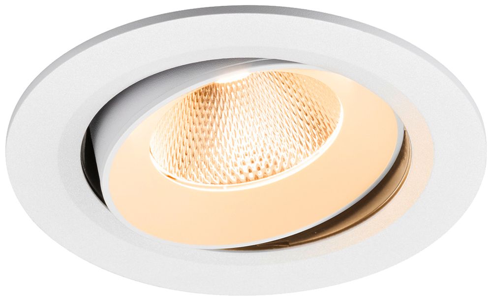 Downlight LED SLV NUMINOS MOVE L 17W 2400lm 2700K NB DALI Ø160×93mm bi