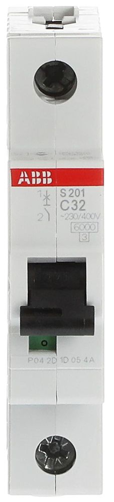 Leitungsschutzschalter ABB S201-C32 32A C 6kA