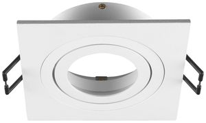 Einbaurahmen SLV NEW TRIA 75 Aluminium 90×90×26mm weiss