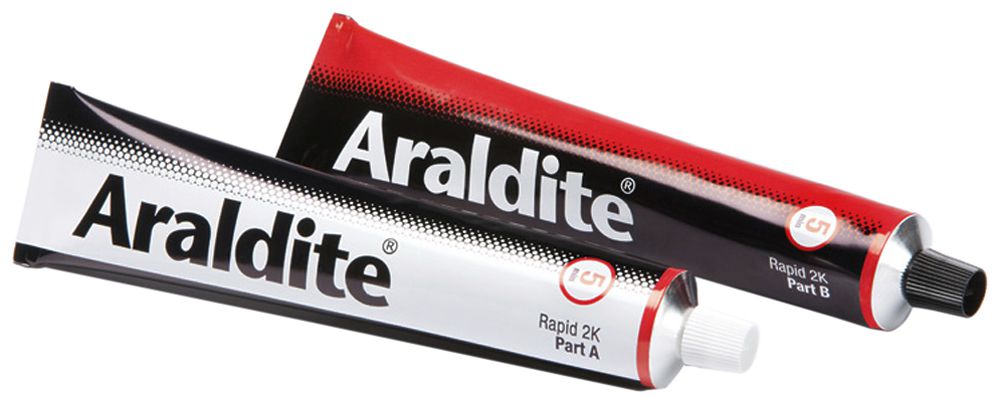 Zweikomponentenklebstoff Araldite Rapid Einzeltuben 240s 2×15ml