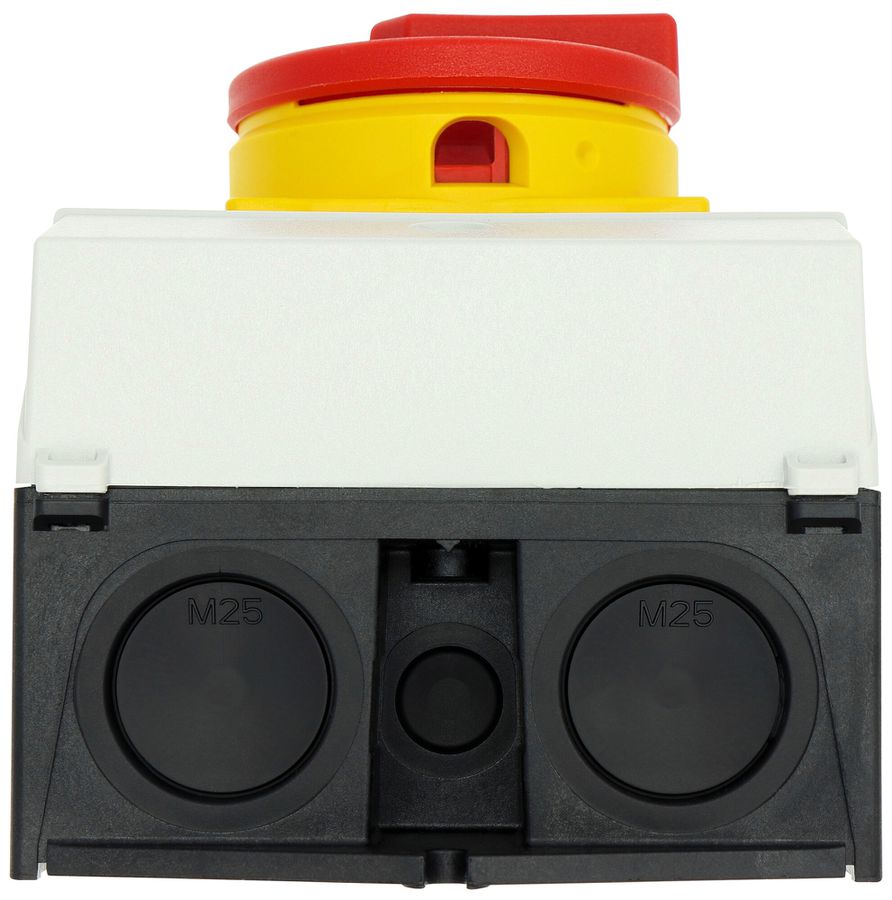 Sectionneur de charge AP Eaton P1-25/I2/SVB/HI11 3P 25A 690V 1NC 1NO IP65 rouge