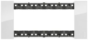 Telaio di copertura Living Now 6 moduli 192.5×86mm ice