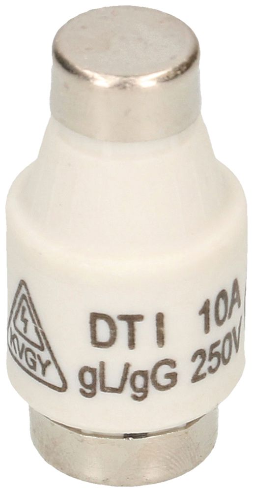 D-Sicherung MH DT-I 10A rot 250V träge 10kA gG Ø35×16mm 5 Stück