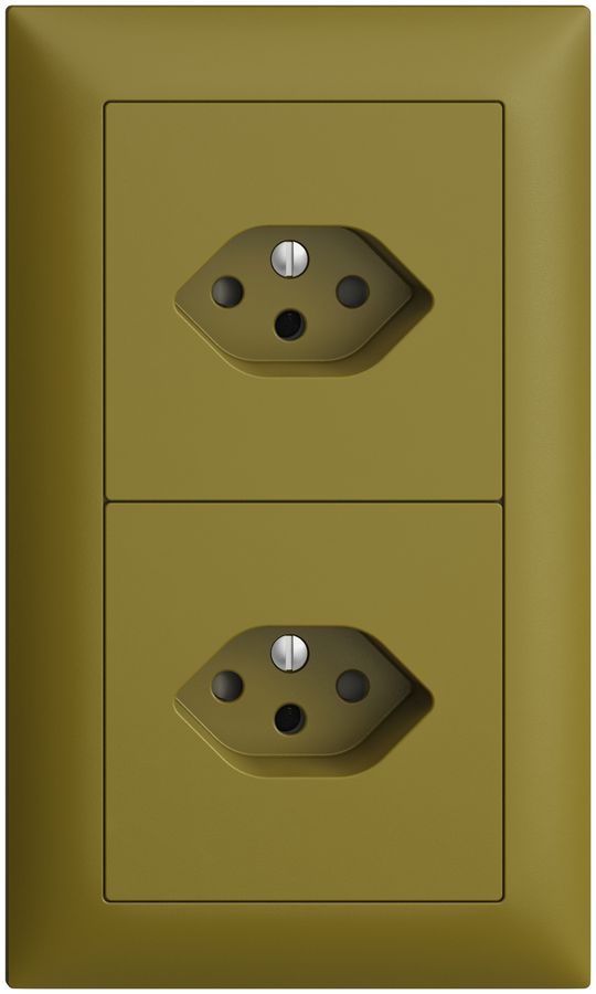 UP-Kombination I-I EDIZIOdue 2×T13 olive