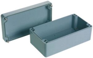 Scatola AP PEs 220×120×90mm grigio chiaro IP65 Lithos