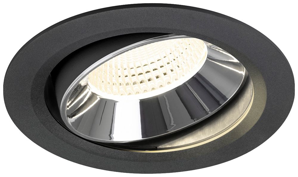 LED-Downlight SLV NUMINOS MOVE XL 24W 3800lm 4000K WB DALI Ø175 sz/cr
