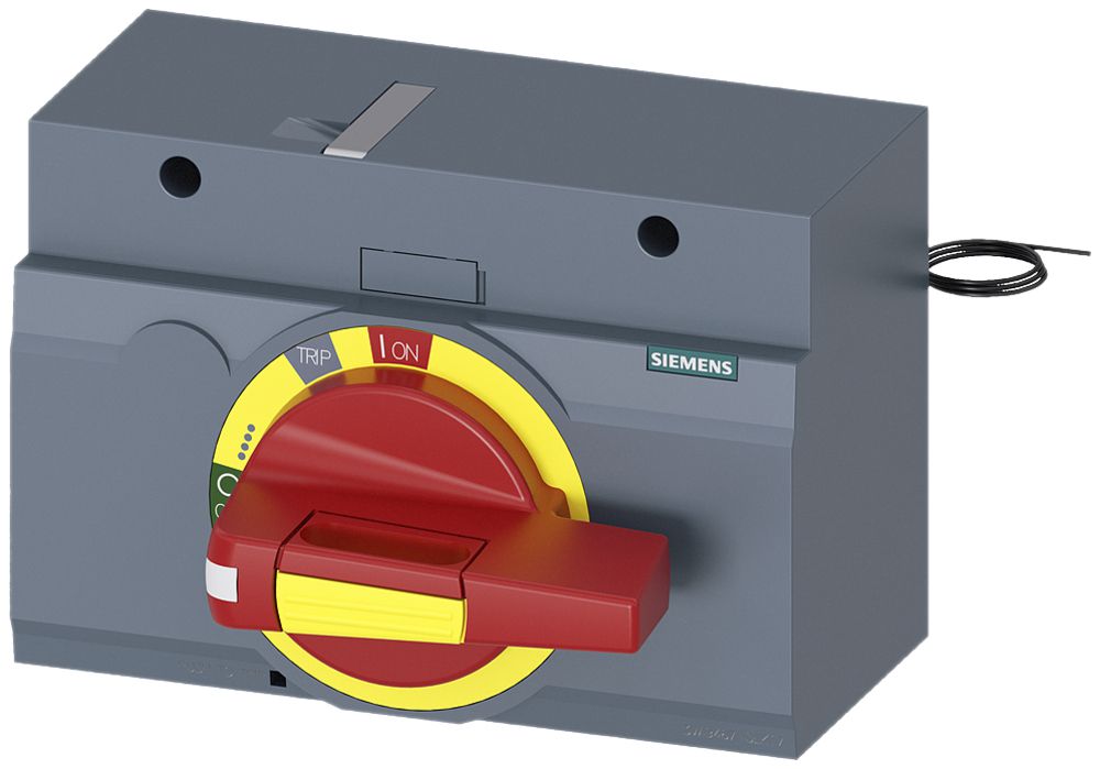 Azionatore arresto d'emergenza Siemens SENTRON p.3VA1/2 400…630, illuminato