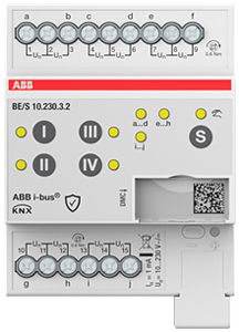 REG-Binäreingang KNX ABB BE/S10.230.3.2 10-Kanal 10…230V