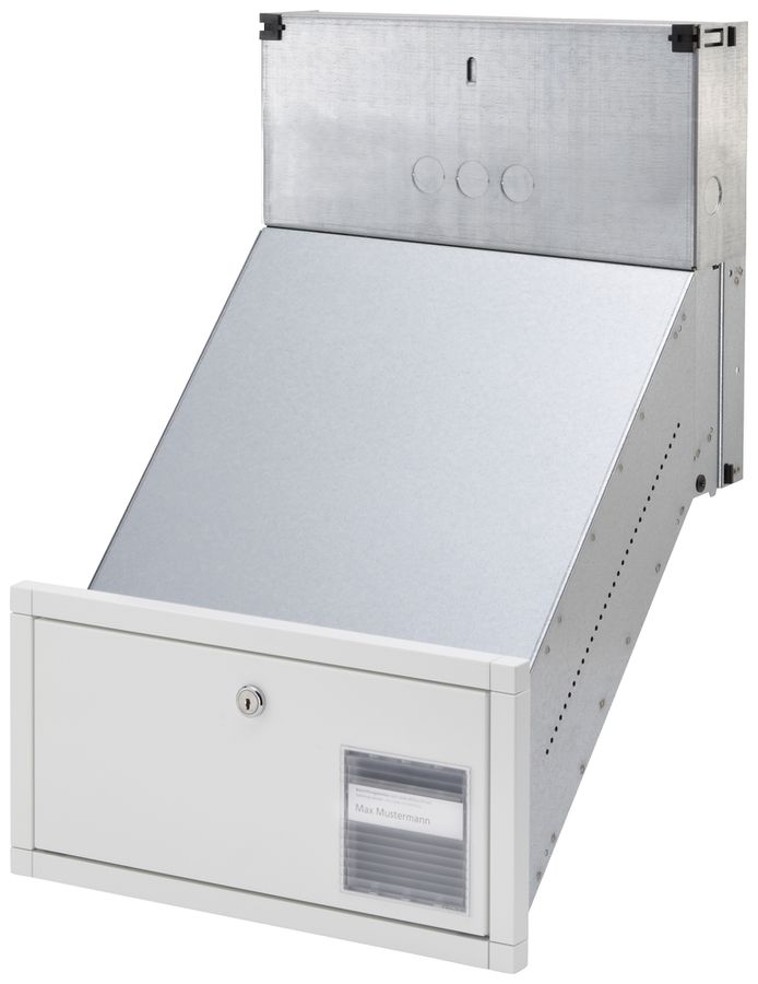 Briefkasten Siedle Classic 1× 293×282×290mm silber