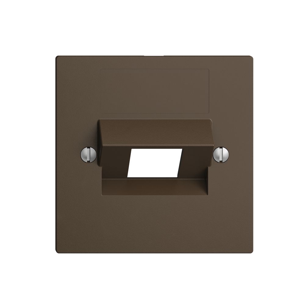 Frontplatte 1×RJ45 ITplus EDIZIOdue coffee