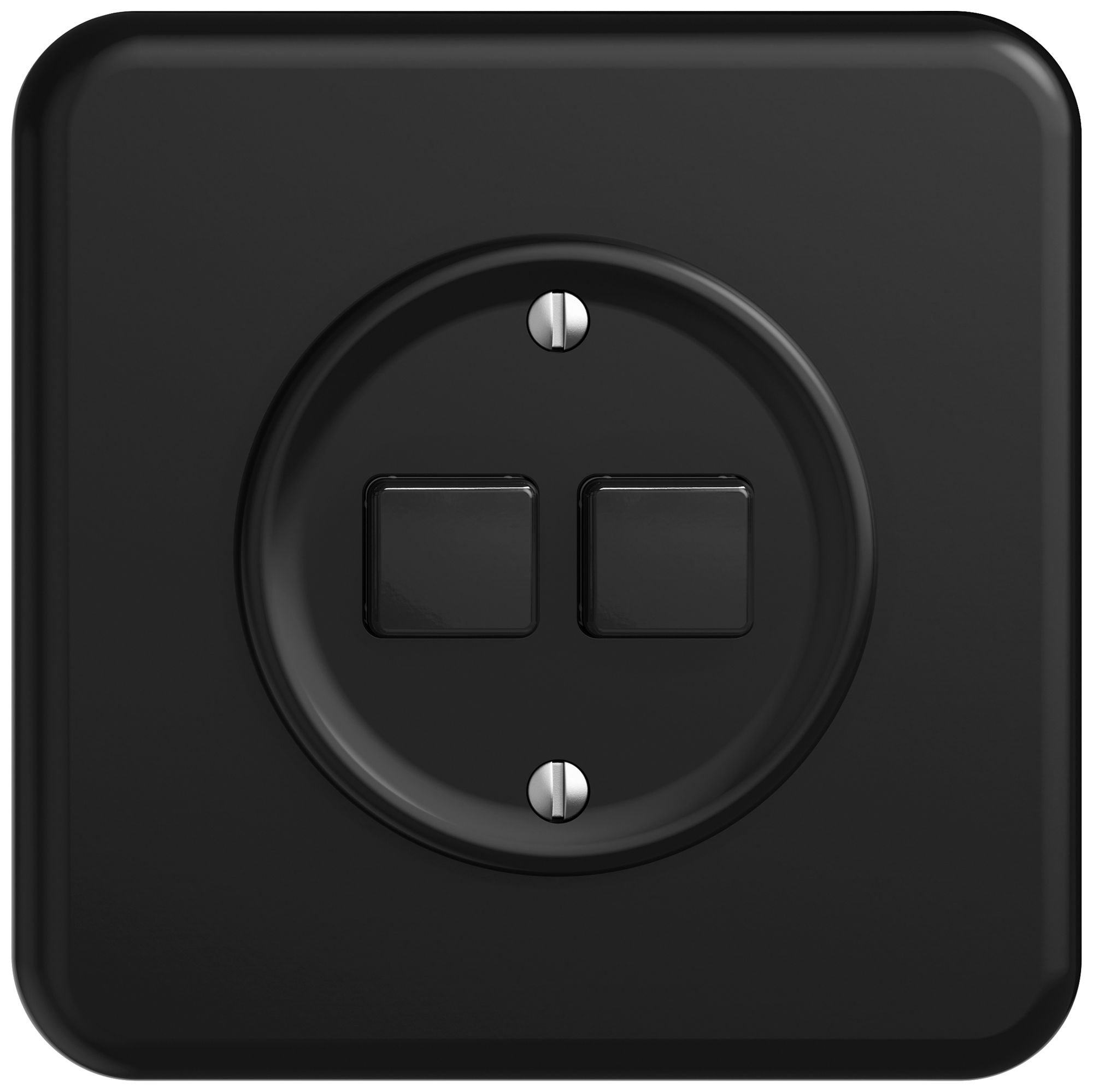 UP-Druckschalter STANDARDdue Wiser SNAPFIX® 2 Kanal 2 Tasten WLAN sz